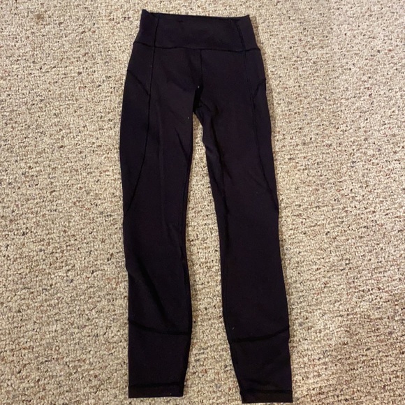 Black Lululemon In Movement Leggings - Picture 7 of 7